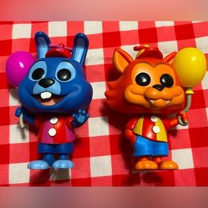 Funko Pop! Figures Five nights at Freddy’s Balloon foxy balloon Bonnie lot of 2
